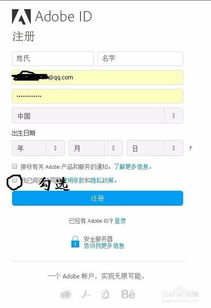adobe注册，adobe注册账号怎么注册