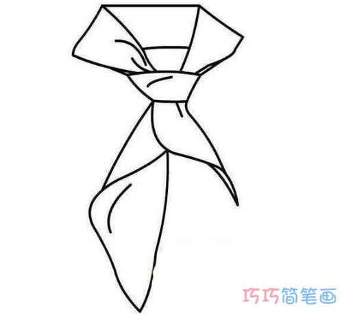 红领巾的画法简单又漂亮