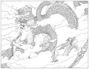 神龙怎么画，神龙怎么画霸气又帅气