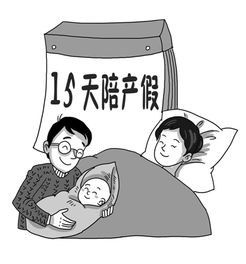 男士陪产假多少天