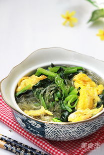 菠菜豆腐粉条的做法