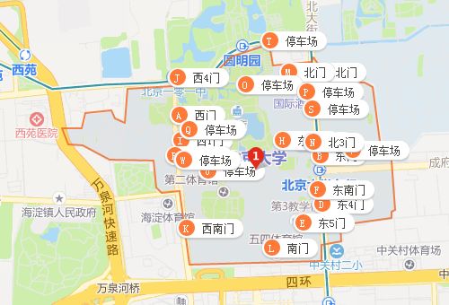 北京大学占地面积多少?