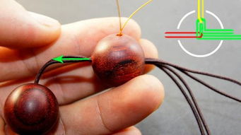 三通珠子怎么穿图解