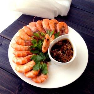 白灼虾4种蘸汁，白灼虾4种蘸汁图片