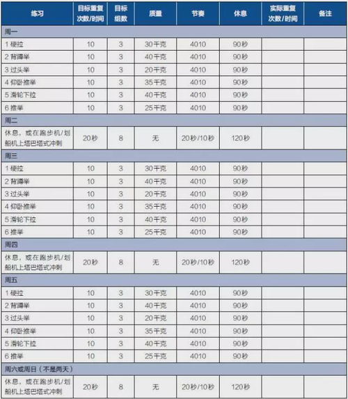 寒假运动记录表跑步状态怎么填