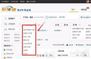 财付通付款扣的什么钱