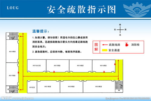 疏散指示图,消防安全疏散图怎么画