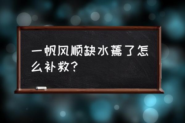 三天不浇水就蔫了的盆栽是什么 一帆风顺缺水蔫了怎么补救? 三天不浇水就蔫了的盆栽是什么 一帆风顺缺水蔫了怎么补救?