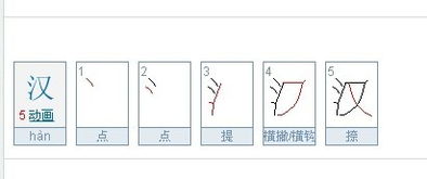 中国字一共有多少个笔画