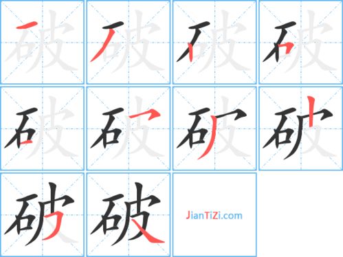 “破”字怎么组词?