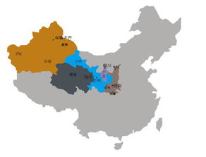 中国的西部分别指哪些省份?