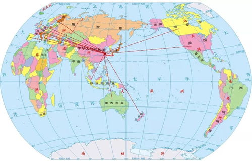 画世界地图，画世界地图手绘图