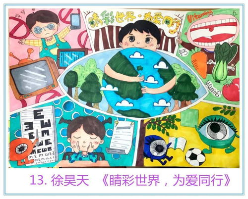 爱眼护眼绘画作品，爱眼护眼绘画作品一等奖