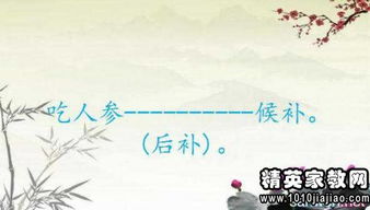 谐音的歇后语大全