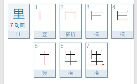 方的笔顺怎么写?