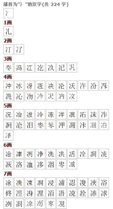 冫字旁的字，冫字旁的字与什么有关系