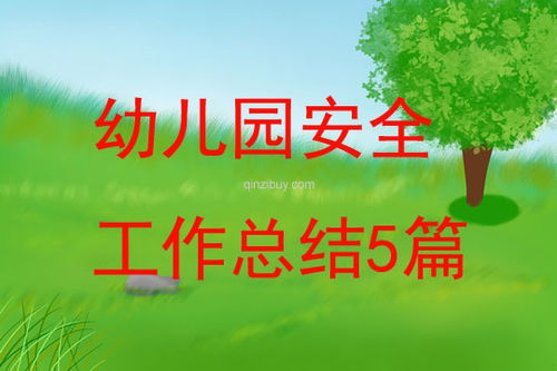 幼儿园小班安全的工作总结