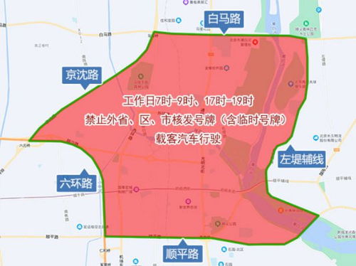 北京车辆限行规定