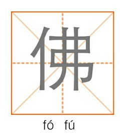 佛字多音字组词