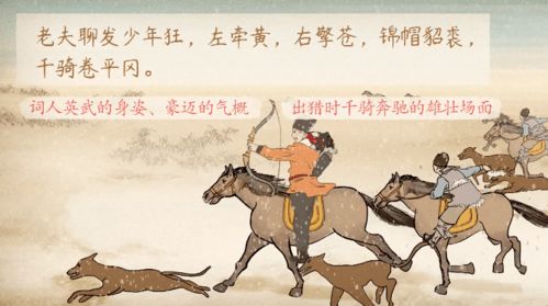 江城子·密州出猎原文_翻译及赏析