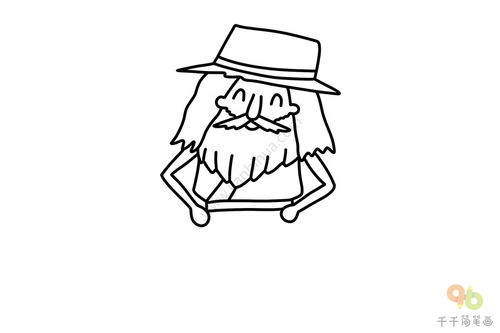 鲁滨逊简笔画，鲁滨逊简笔画Q版