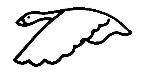 大雁南飞简笔画，大雁南飞简笔画图片