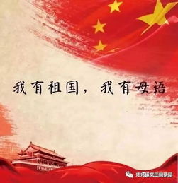 我有祖国我有母语，我有祖国我有母语,的稿子