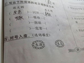 吸收的反义词，吸收的反义词标准答案