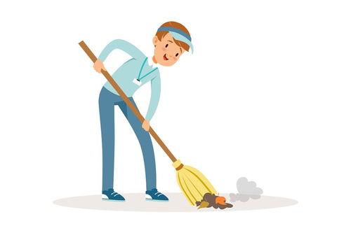 打扫打扫房间,擦擦玻璃,洗洗碗,洗洗衣服用英语怎么写