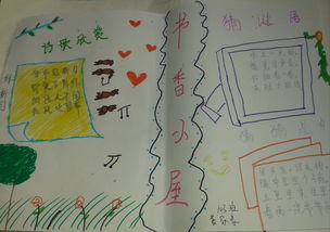 三年级上册读书手抄报怎么画