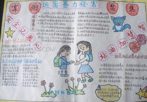 预防校园欺凌的手抄报内容