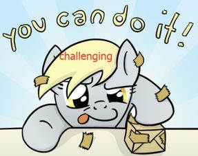 challenge 有没有形容词形式呀?如果有请告诉我,谢谢.