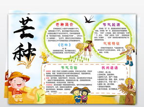 小学生农耕手抄报内容