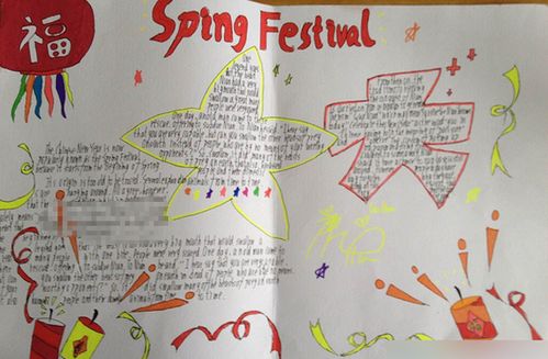 英语春节手抄报怎么做