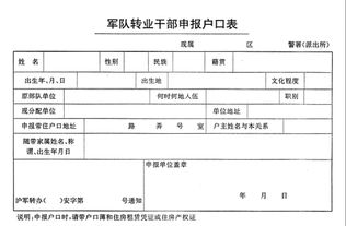 户口迁移手续申请书怎么写