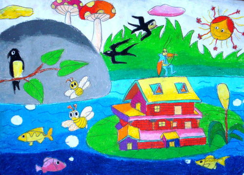 找春天的画，找春天的画图