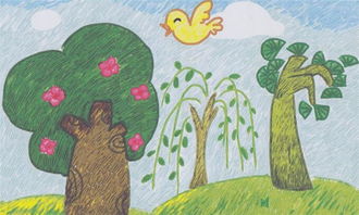 找春天的手抄报怎么画