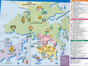 香港各景点交通路线