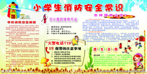 小学生消防知识