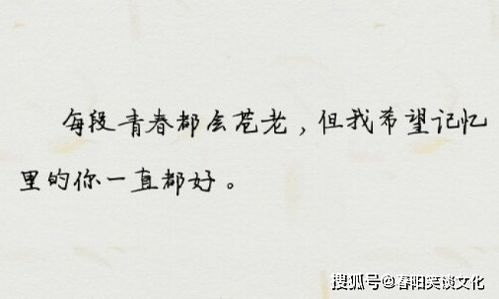 怀旧有内涵的句子有哪些?
