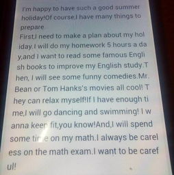 打算英语，打算英语短语