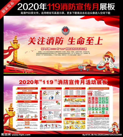 119消防宣传图片