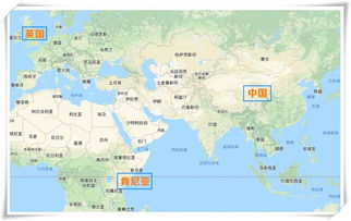 肯尼亚与中国的时差是多少?