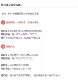 目前国家补贴都有哪些