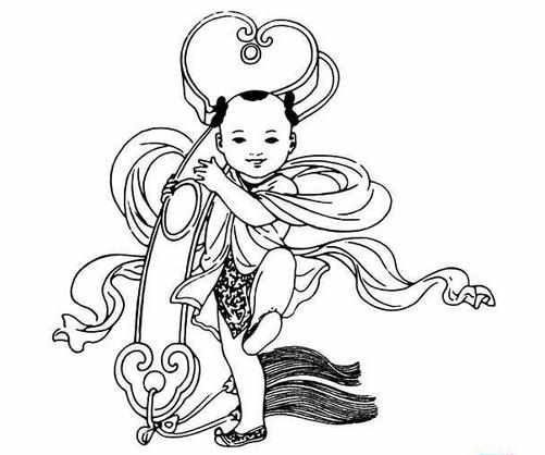 简笔画牛年大吉