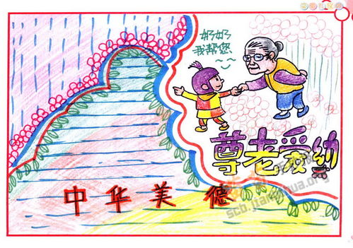 尊老敬老手抄报内容怎么写