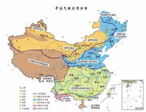 中国的主要气候类型有哪些?