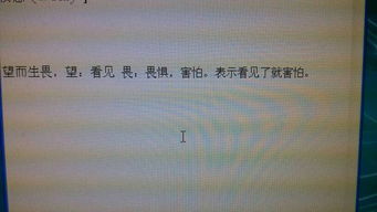望而生畏是什么意思，望而生畏是什么意思解释