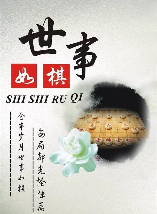 人生如戏,戏如人生;世事若棋,棋若世事什么意思