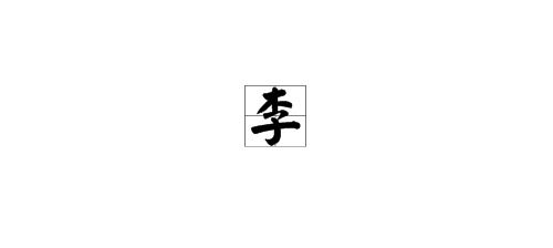 李字拼音 能怎么解释呢